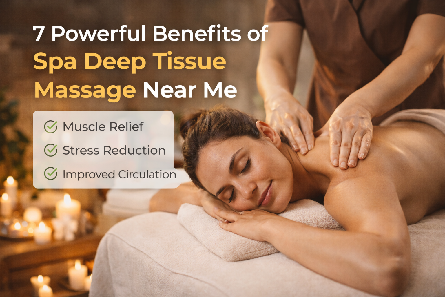 spa deep tissue massage near me
