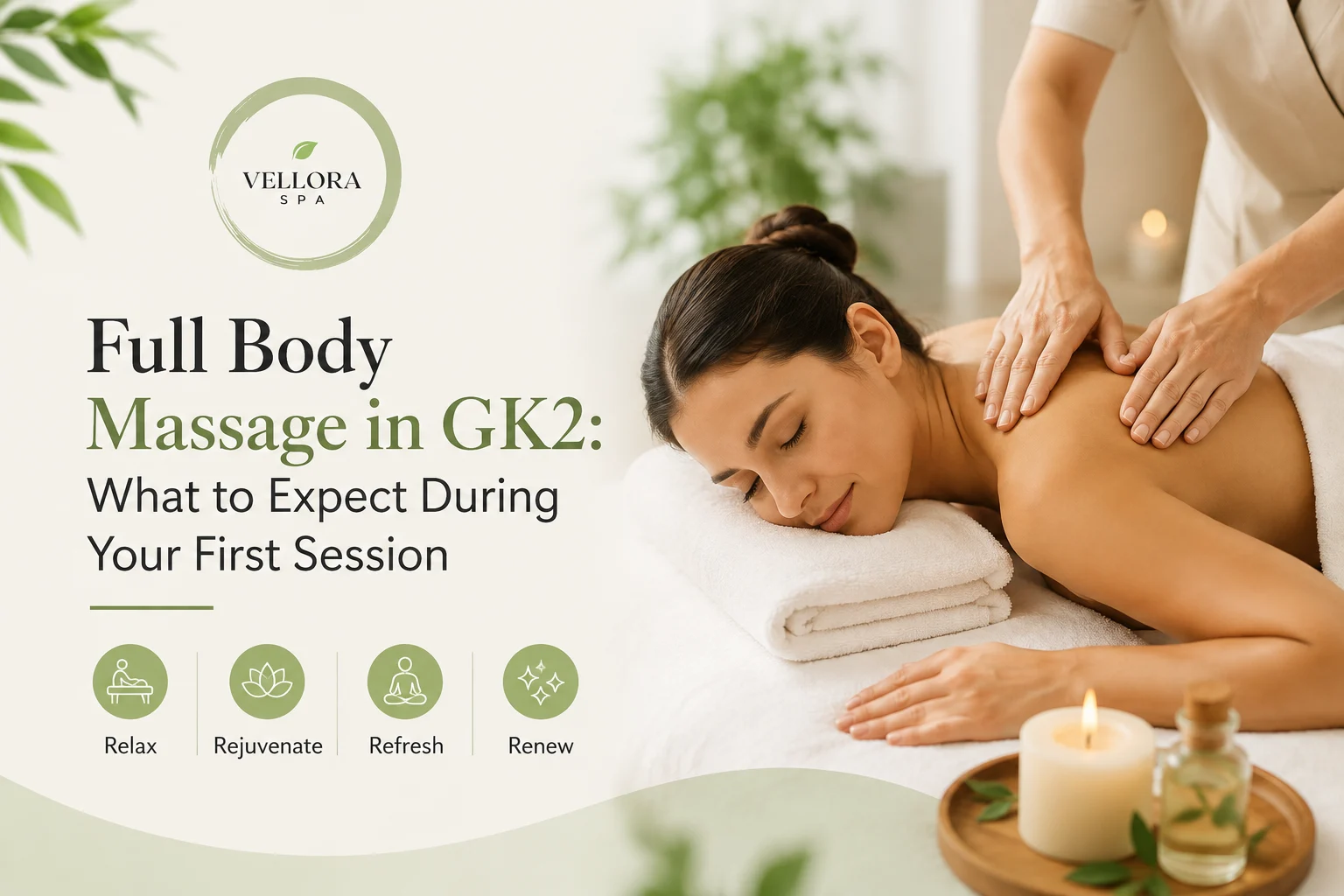 Full Body Massage in GK2
