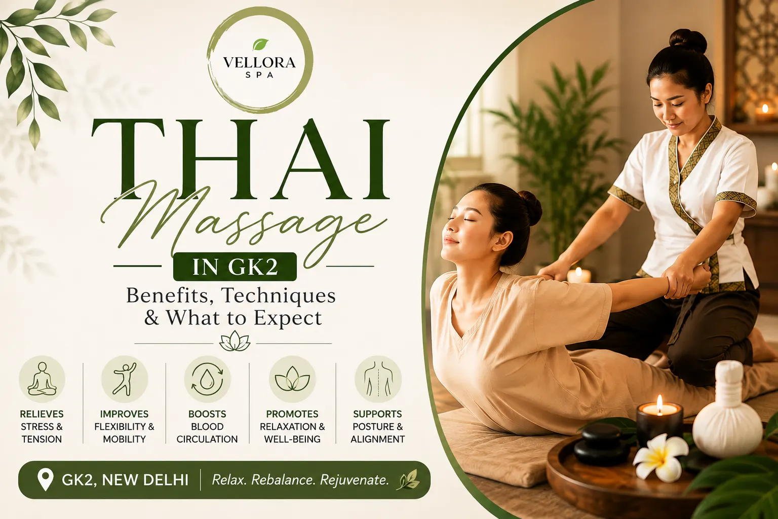 Vellora Spa , Thai Massage in GK2