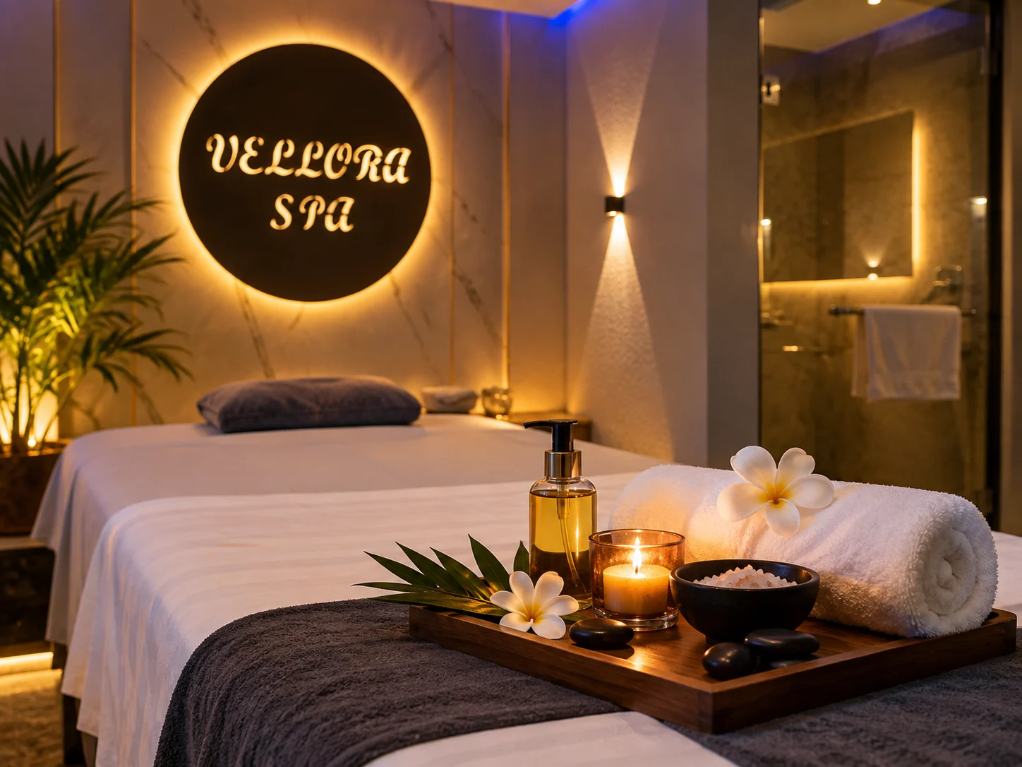 Spa Treatment Preparation